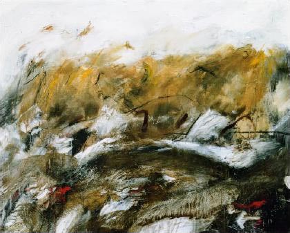 J&ouml;rg Miszewski - Malerei auf Leinwand / Land der Dichter