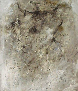 J&ouml;rg Miszewski - Malerei auf Leinwand / Brief, Nbo