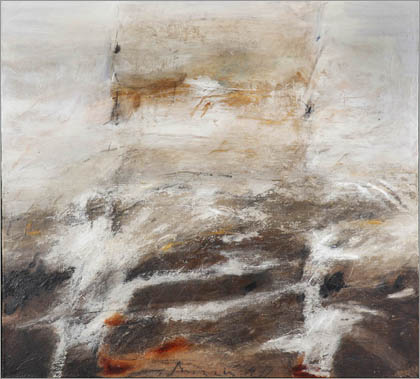 J&ouml;rg Miszewski - Malerei auf Leinwand / Ohne Titel