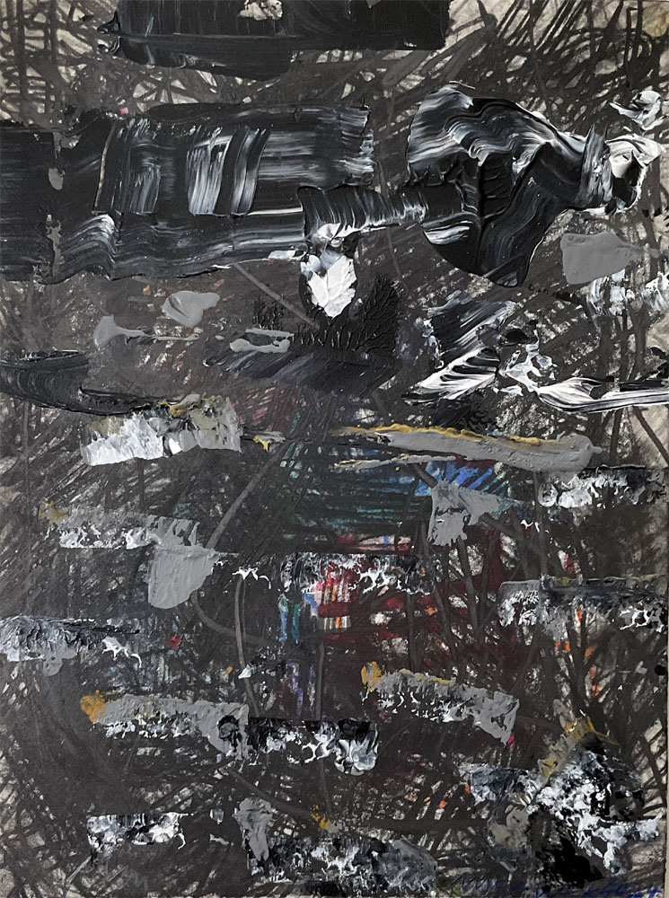 Jörg Miszewski, Zeichnungen auf Papier - Studie