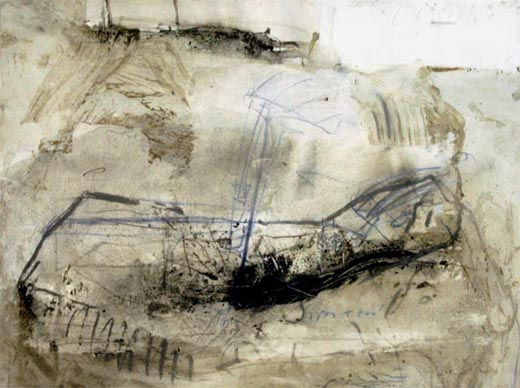 Jörg Miszewski Malerei auf Papier -  Afrikanisches Detail