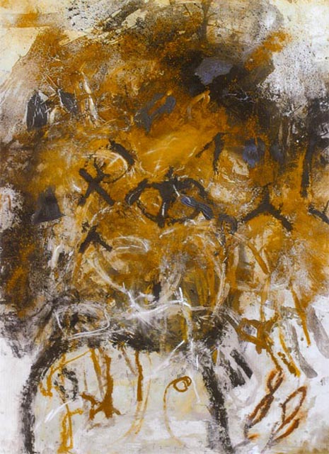 Jörg Miszewski Malerei auf Papier - Ohne Titel