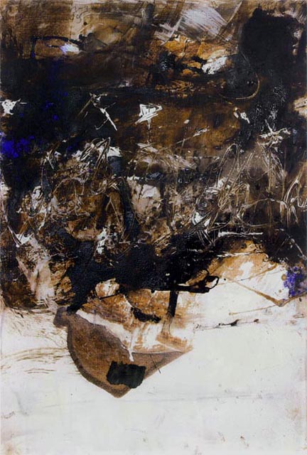 Jörg Miszewski Malerei auf Papier - Aus den Briefen II