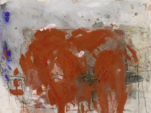 Jörg Miszewski Malerei auf Papier - Mammo