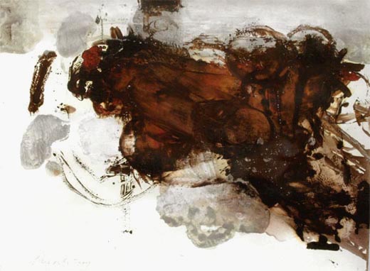 Jörg Miszewski Malerei auf Papier - Ohne Titel