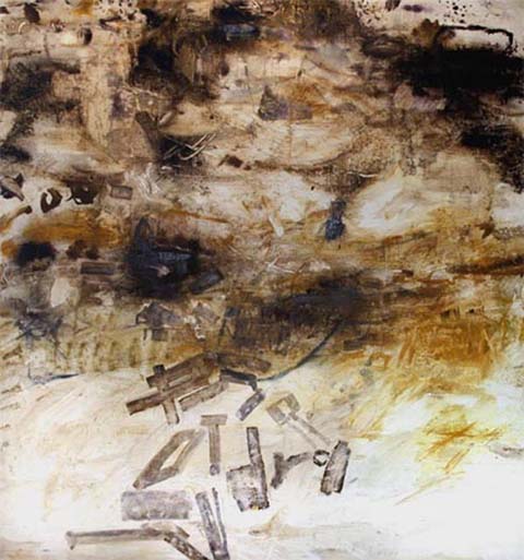 Jörg Miszewski Malerei auf Leinwand - Tloen